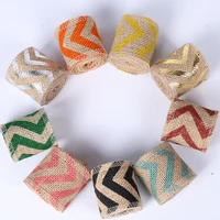 6pcs lace linen ribbon trim satin sewing bias for handicrafts ribbon diy for wedding gift wrapping sewing decoration accessories