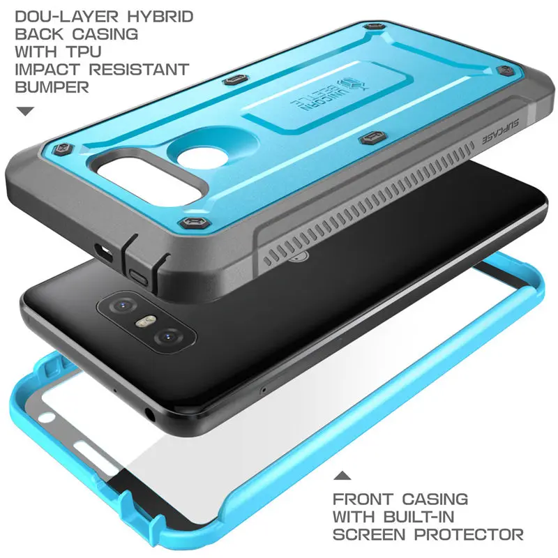 Для LG G6 чехол SUPCASE UB Pro полноразмерная прочная кобура с зажимом защитный со