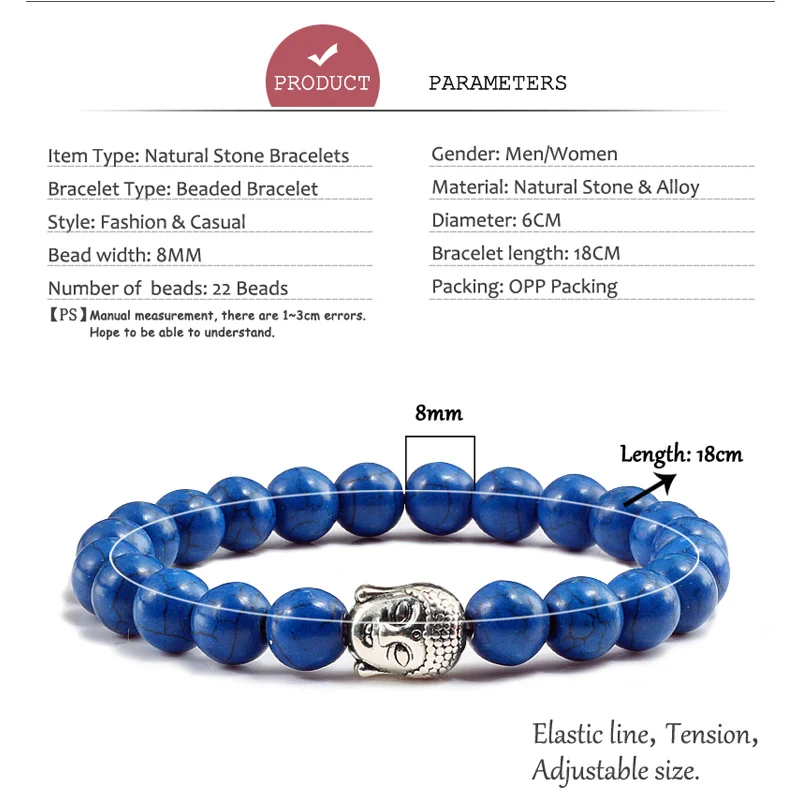 Золотистый Серебристый молитвенный браслет Будды для мужчин и женщин