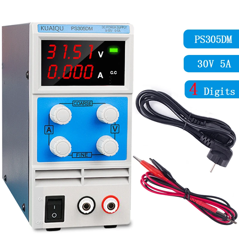 PS305DM Регулируемый переключатель DC Блок питания 30V10A регулятор 4 цифровой
