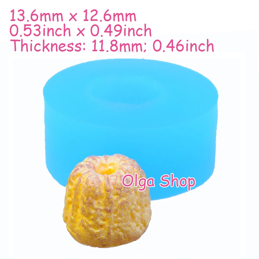 GYL175 13 6 мм Bundt силиконовая форма для торта-миниатюрная фотоформа украшения торта
