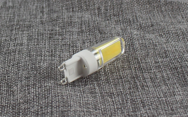 Светодиодная лампа G9 220 В COB 6 Вт мини светодиодная lampe Keramik Kristall высокая мощность