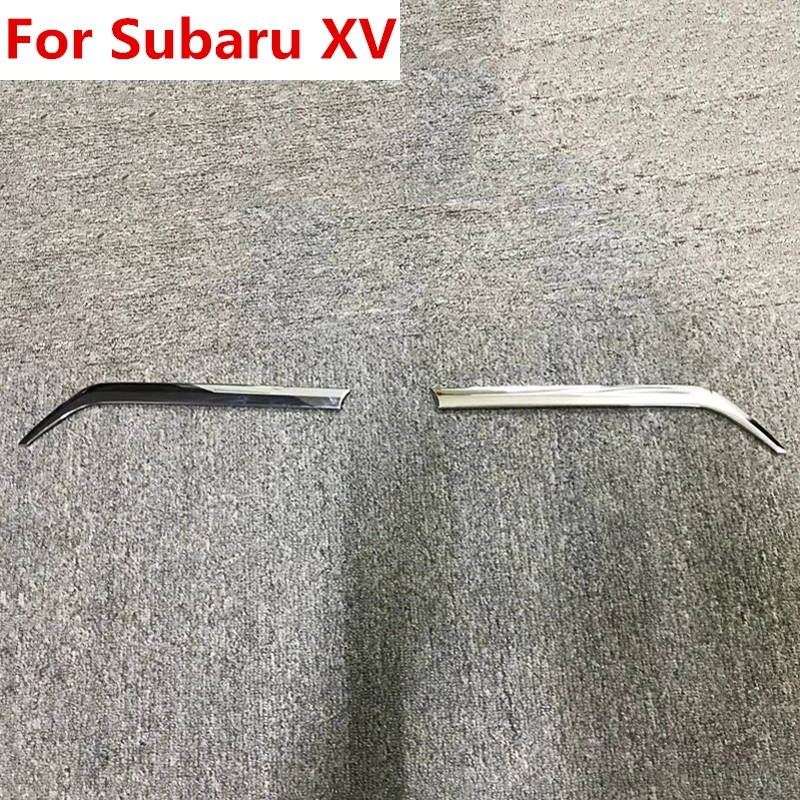 Подходит для Subaru, автомобильные аксессуары, брелок для автомобиля Subaru XV 5 дверей ABS хромированная крышка задней крышки багажника аксессуары снаружи 2 шт