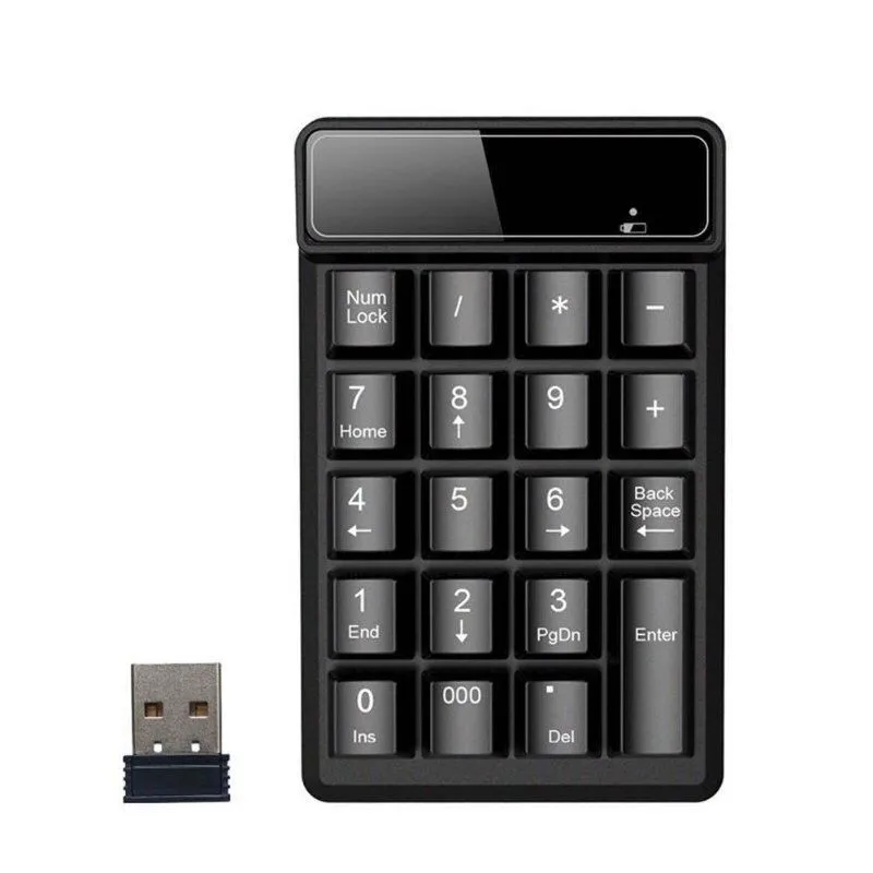 FELYBY беспроводная клавиатура 2 4 ГГц Wterproof Беспроводная USB цифровая 19 клавиш Pad