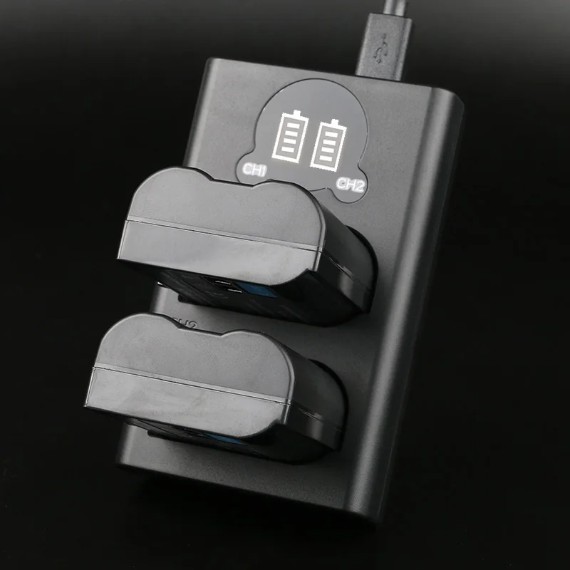 Зарядное устройство LANFULANG EN EL15 EL15A с двойным жк дисплеем и USB совместимо Nikon 1 V1 D7100