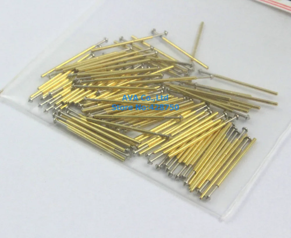 Пружинный тестовый зонд длина 0 68 мм 16 75 г 100 шт.|spring test probe|pin pinpin |