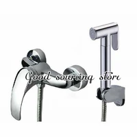 brand new hot and cold water brass toilet bidet faucet