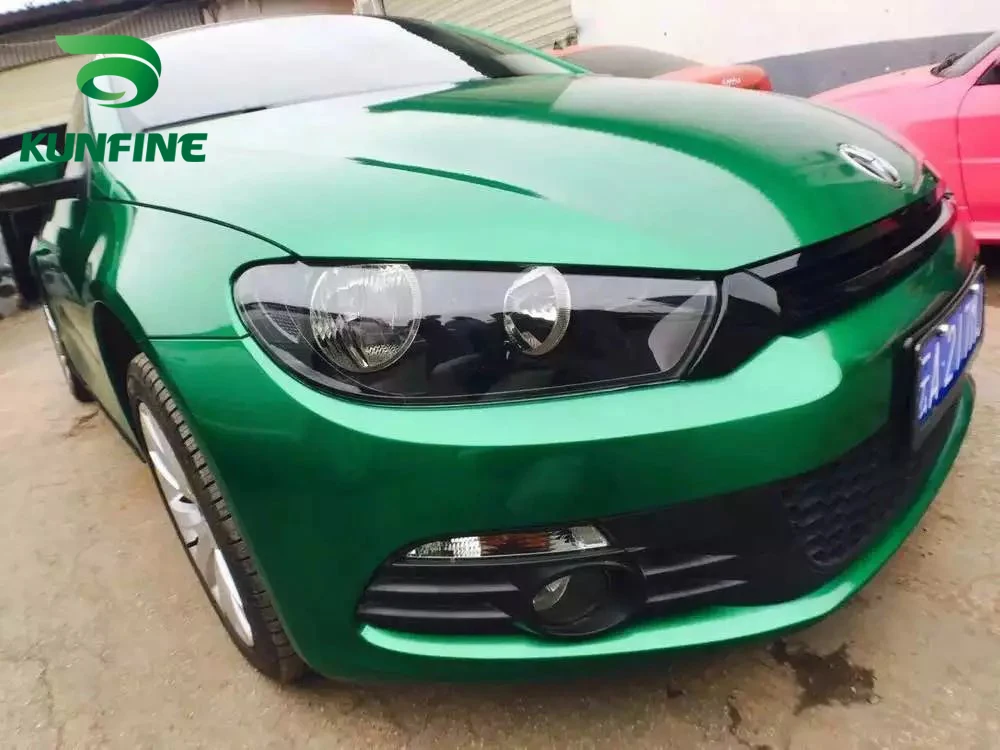 Автомобильный Стайлинг обертка Аврора зеленая Автомобильная виниловая пленка