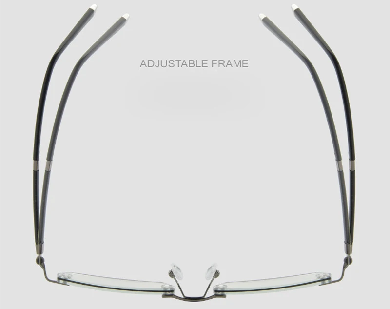 Золотые оправы для очков мужские oculos de grau masculino armacao без оправы корректирующие очки при близорукости оправы для очков