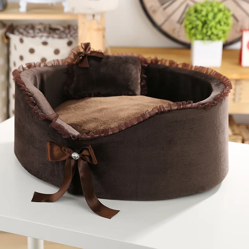 

2020 Fashion Pets Bed For Puppies Very Soft Dog Beds Suitable For All Size Pet House Bed Mat Cat Sofa Pet Supplies