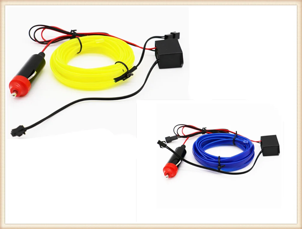 Автомобильные аксессуары 12V LED холодный свет индивидуальная Декоративная полоса