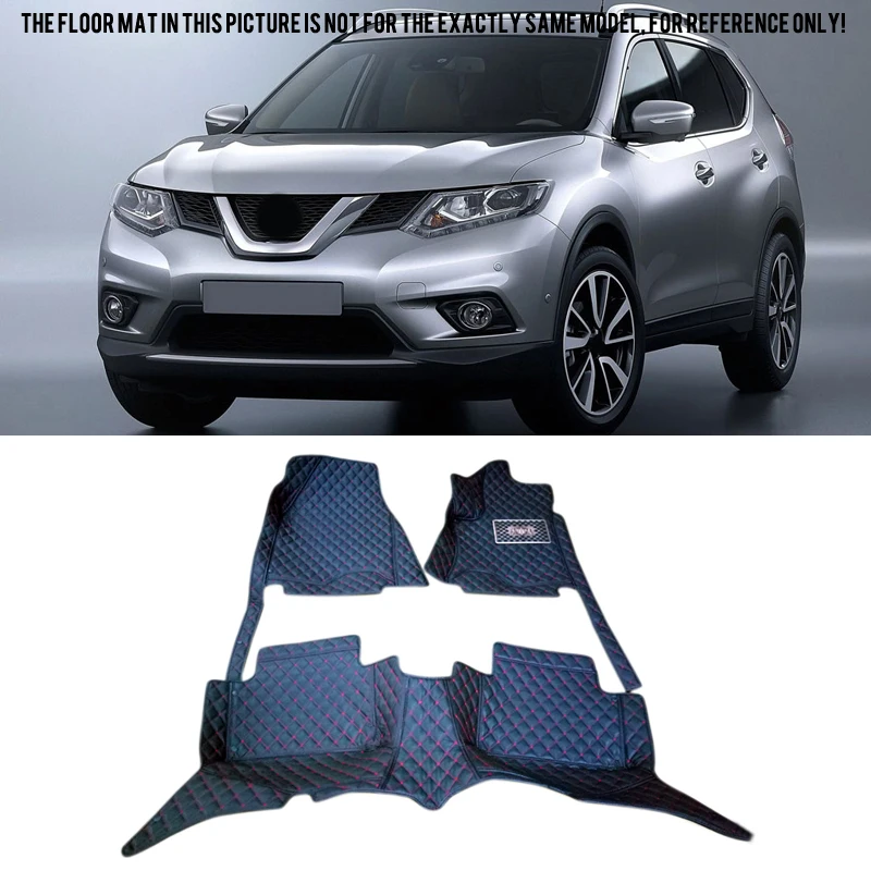 Интерьер Передняя и задняя коврики ковры подушечки Чехлы для Nissan Rogue X-trail T31 T32 2008