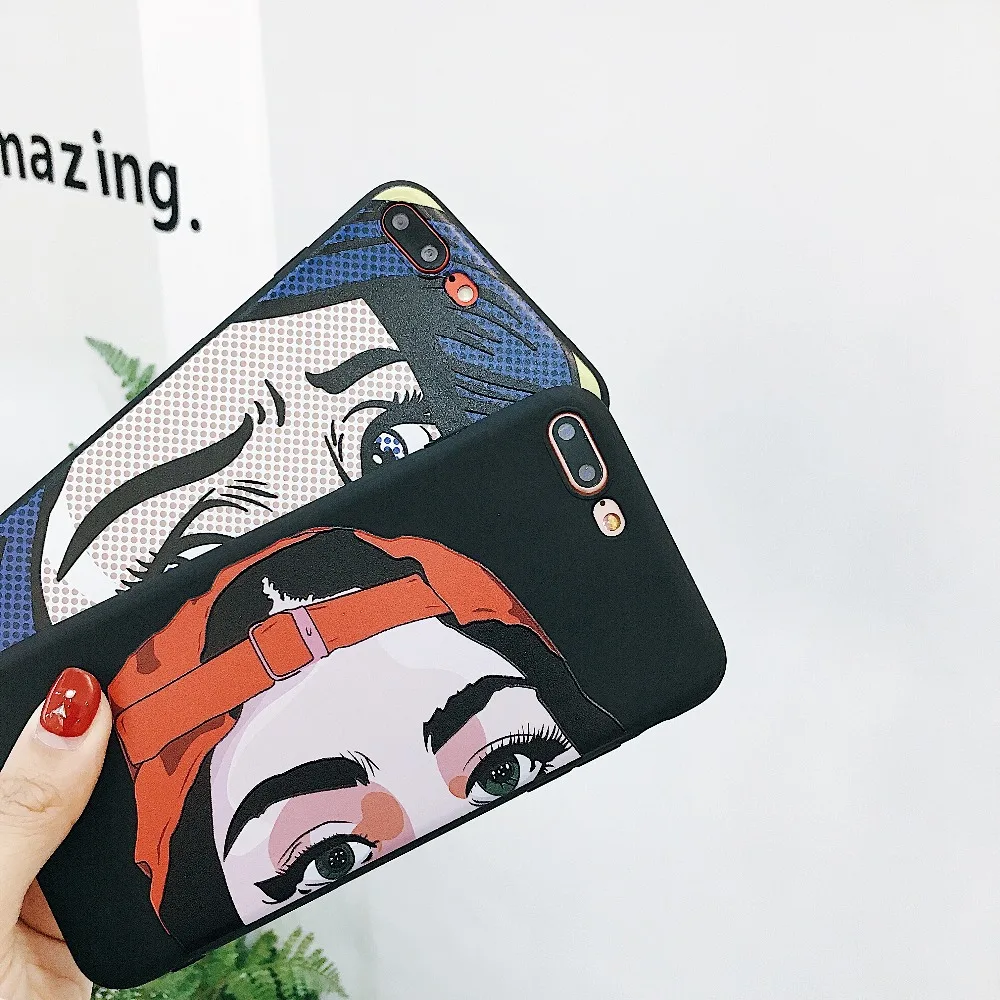 Cartoon Sailor Moon Beautiful girl selfie eyes Cute 3d relief Soft TPU Phone Case for iphone 8 7 6 6s X XS XR Max plus Cover |