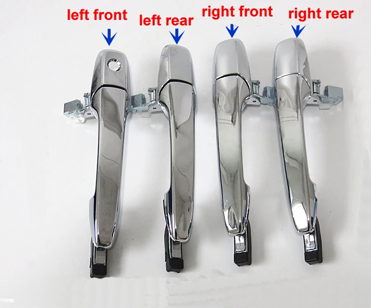 

SKTOO 4PCS /A Set For 06-14 Mazda 3 Outer Handle / Plating Door Handle / M3 Door Outer Handle
