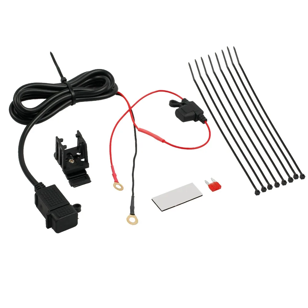 Водонепроницаемый переключатель AUTOUTLET с USB 2 1 А 12/24 в порт питания для мотоцикла
