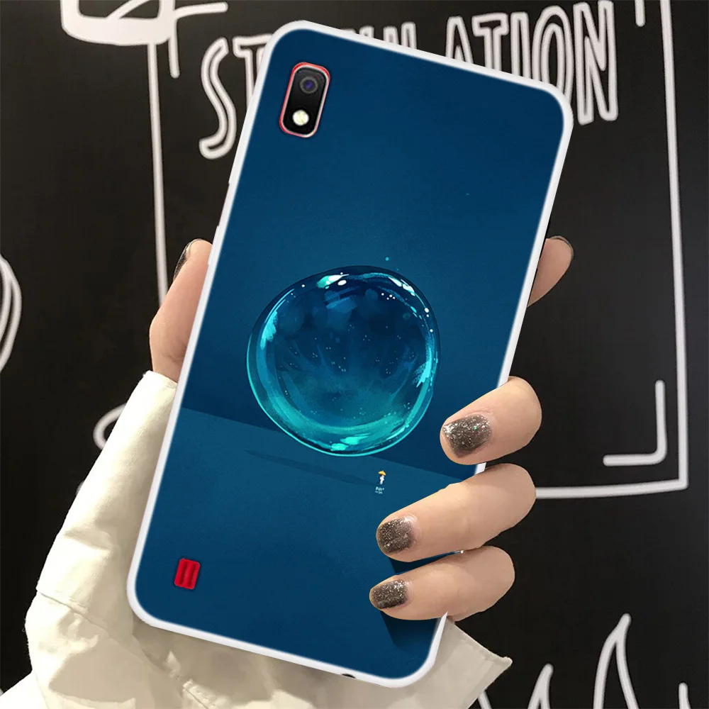 Модный милый чехол для телефона с мультяшными животными Samsung Galaxy A10 A30 окрашенный