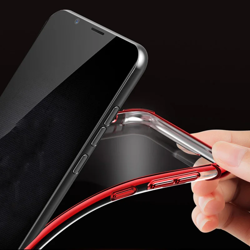 Мягкий TPU чехол для ZTE Nubia Red Magic Красный Дьявол ультра тонкий прозрачное покрытие
