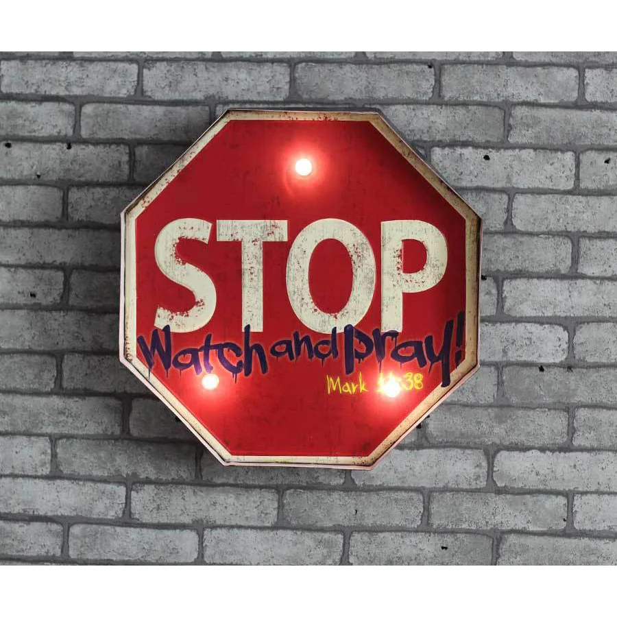 Винтажные домашние декоративные металлические знаки светодиодный неоновый знак