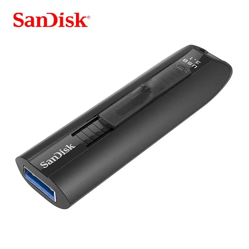 Двойной Флеш-накопитель SanDisk Extreme Go 64 ГБ USB флэш-память 3,1 флеш-накопитель 128 ГБ USB флеш-накопитель в виде ключа от Pendrive, CZ800 высокое Скорость записи 150 МБ/с. для ПК/ТВ
