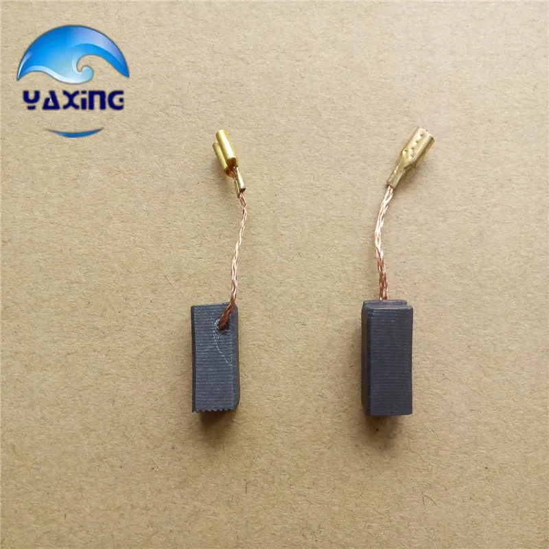 Угольные щетки для электродвигателей 6,5x8x14 мм 10 пар