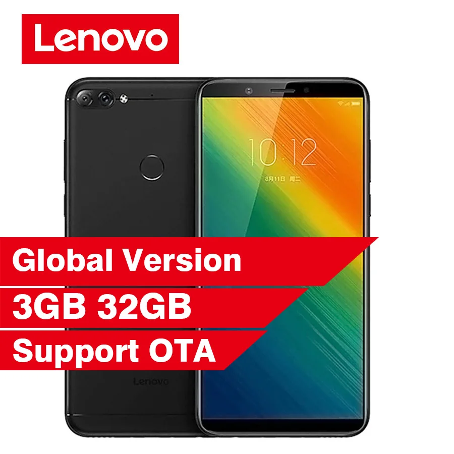Глобальная версия Lenovo K9 Note L38012 6 0 &quot18:9 смартфон 1440*720 3 ГБ 32 Восьмиядерный две