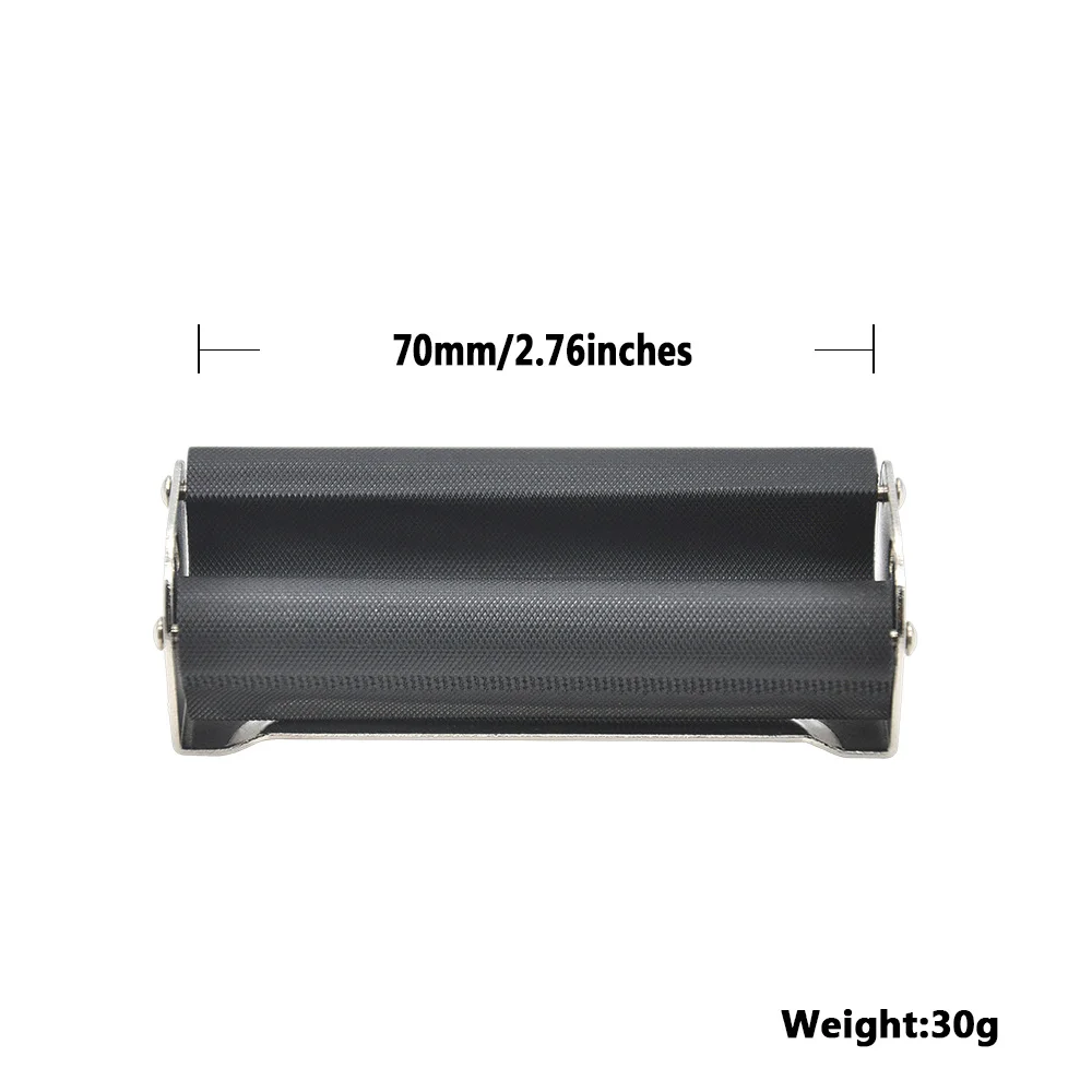 70mm HONEYPUFF портативный металлический табак ролик сигареты прокатки машина для 70/110 мм рулонной бумаги - Цвет: 70mm