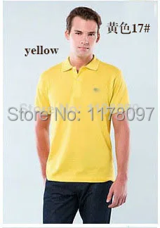 Free shipping Men and women T shirt casual short-sleeved t-shirt lapel Pique short sleeve more colors 5pcs | Мужская одежда