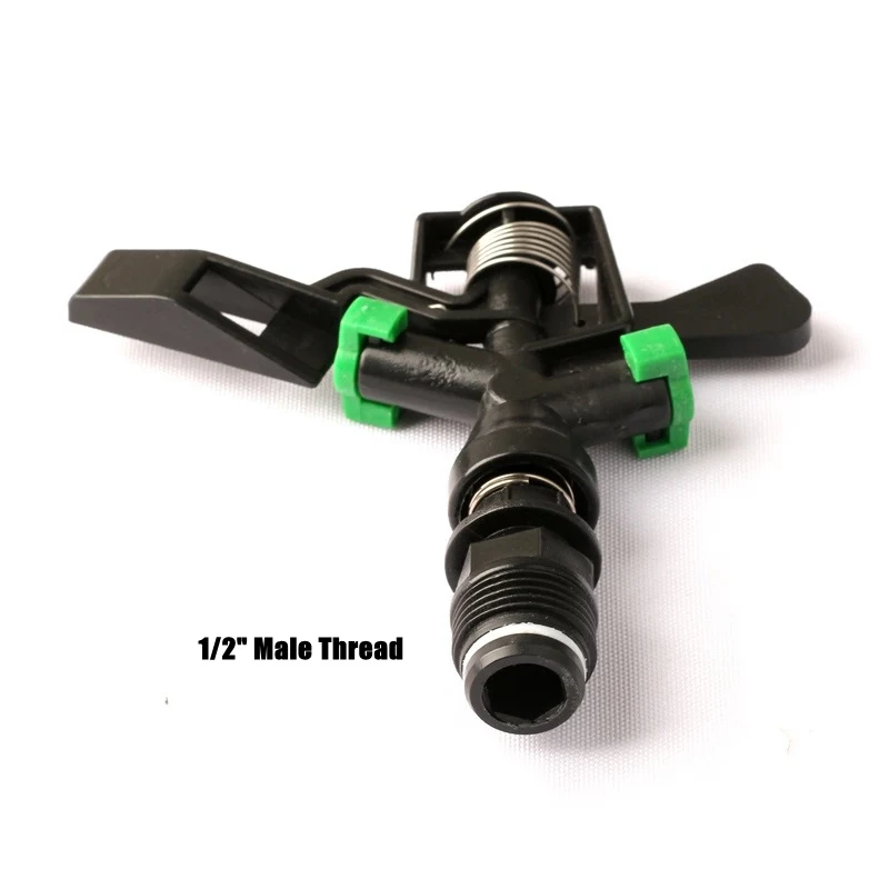 2 шт. NuoNuoWell 1/2 &quot(DN15) Вращающаяся насадка для распыления коромысла спринклерная