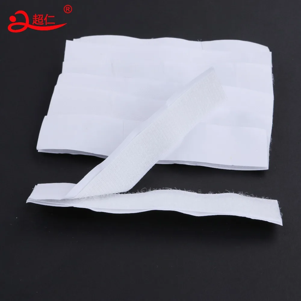 10 Pairs Strong Self Adhesive Hook Loop Tape Fastener Sticky Crafts Magic Nylon Sticker Disks Strip 2cm*12cm*2bags | Дом и сад
