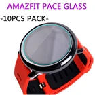 10 шт. в упаковке для xiaomi Huami Amazfit Pace стеклянная защита экрана закаленное 9H 2.5D Премиум пленка Смарт-часы amazfit pace браслет