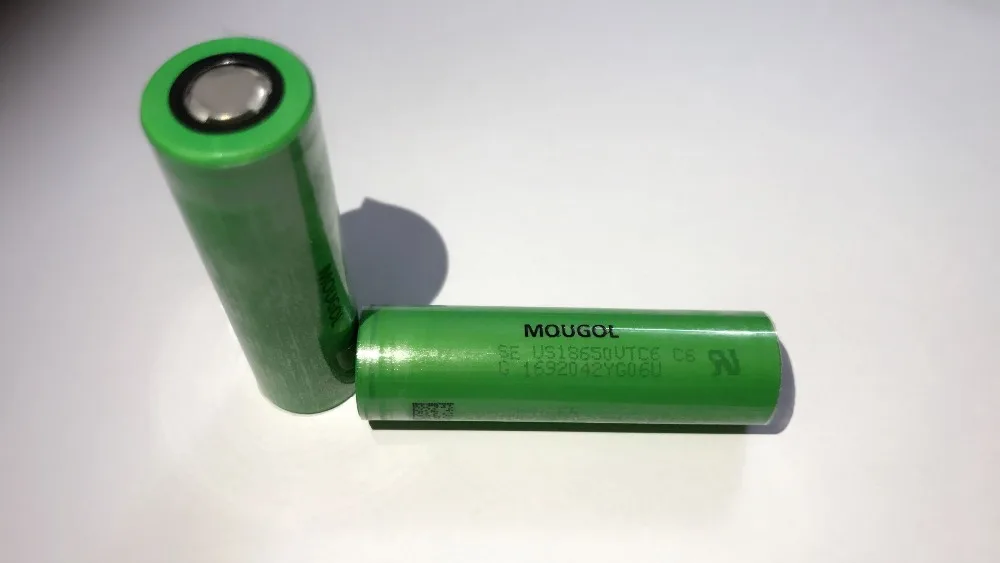 2 шт. Оригинальный Новый VTC6 батарея US18650VTC6 3000 мАч 3 7 в 30A Высокая дренажная литиевая