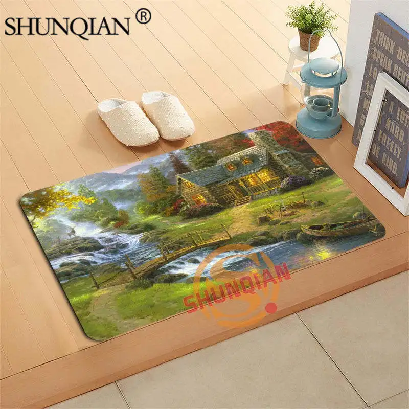 

Hometown Doormat Custom Your Mats Print slip-resistant Door Mat Floor Bedroom Living Room Rugs 40x60cm 50x80cm