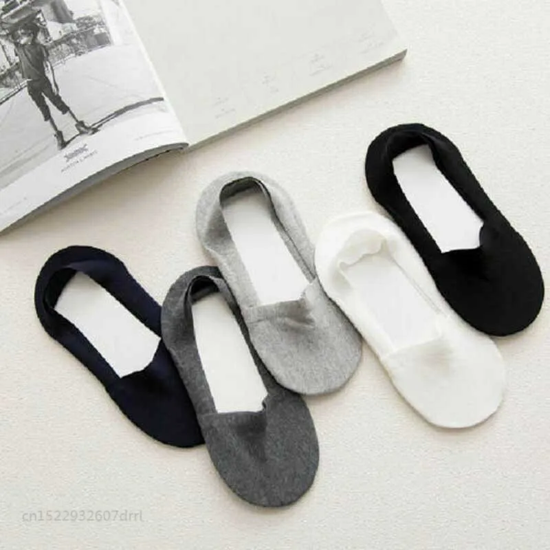 

Dropshipping 2020 Anti-Slip Unisex Silicone No Show Socks(5 Pairs Set)