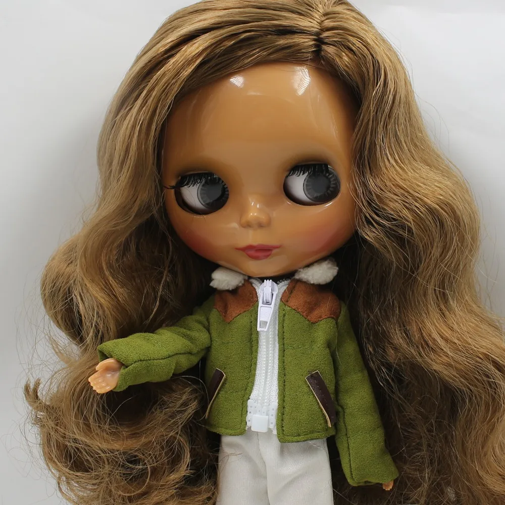 Blyth doll ледяная одежда Зимнее пальто рождественское пальто для куклы