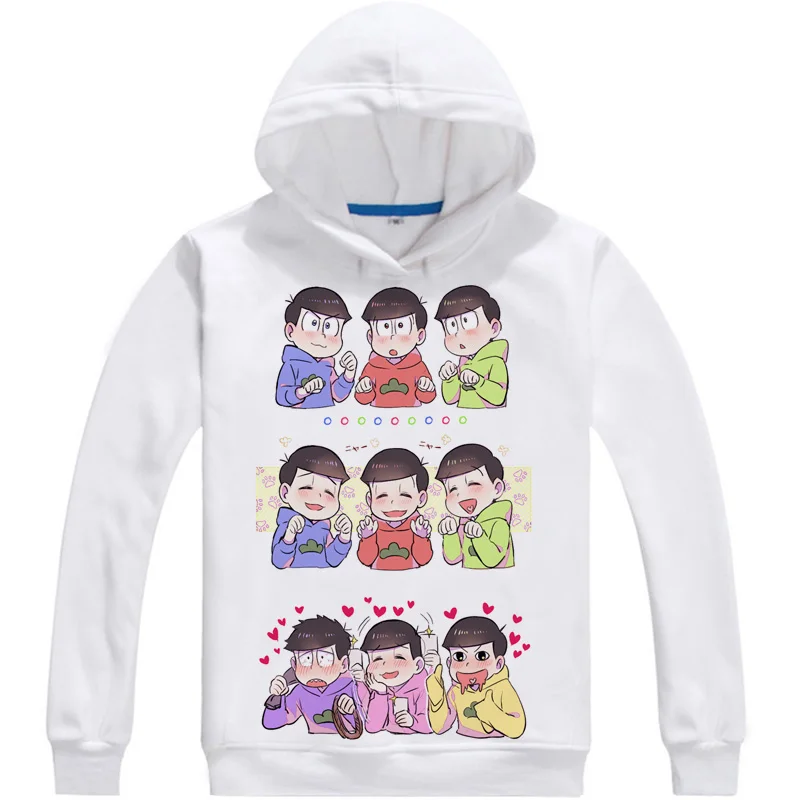 Coolprint Аниме толстовки г-н Osomatsu Matsuno 3D с капюшоном и длинными рукавами Мацуно