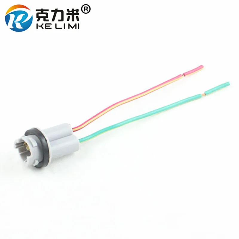 

Удлинительный разъем/адаптер/гнездо проводов KE LI MI из твердого пластика T10, переходники с жгутом проводов, светодиодные держатели ламп 152 W5W ...