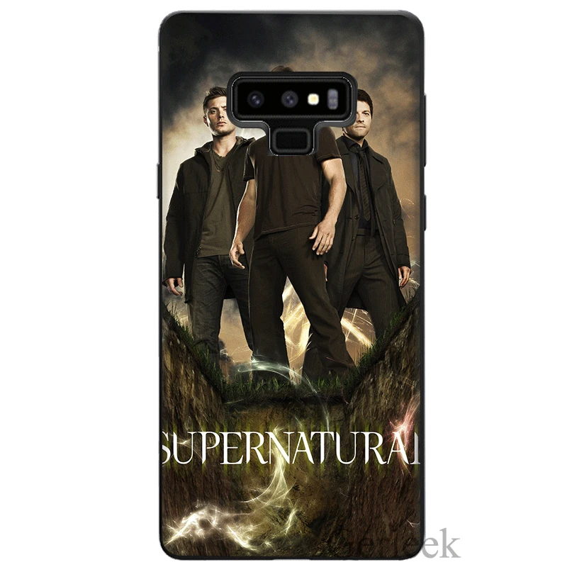 Чехол из ТПУ Desxz Supernatura для Samsung Galaxy A70 A50 A40 A10 A30 A9 A7 A8 A6 A5 A3 J6 | Мобильные телефоны и