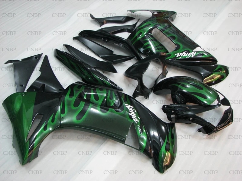 ER6F 2006 2008 Обтекатели 2007 Пластиковые обтекатели для Kawasaki ER 6F обтекатель из АБС