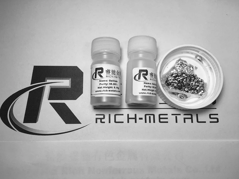 5 г чистый Галлий Металл 99.99%|gallium metal|net netmetal net |