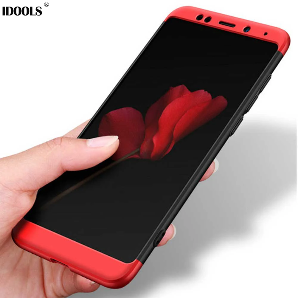 IDOOLS Cover Case For Xiaomi mi Max 3 Max3 Redmi5 3in1 Full Protection Matte Cases Redmi 5 Plus Prime Phone Bags |