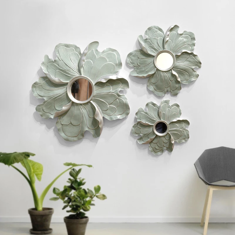 Современные креативные полимерные цветы настенные поделки домашняя гостиная 3D