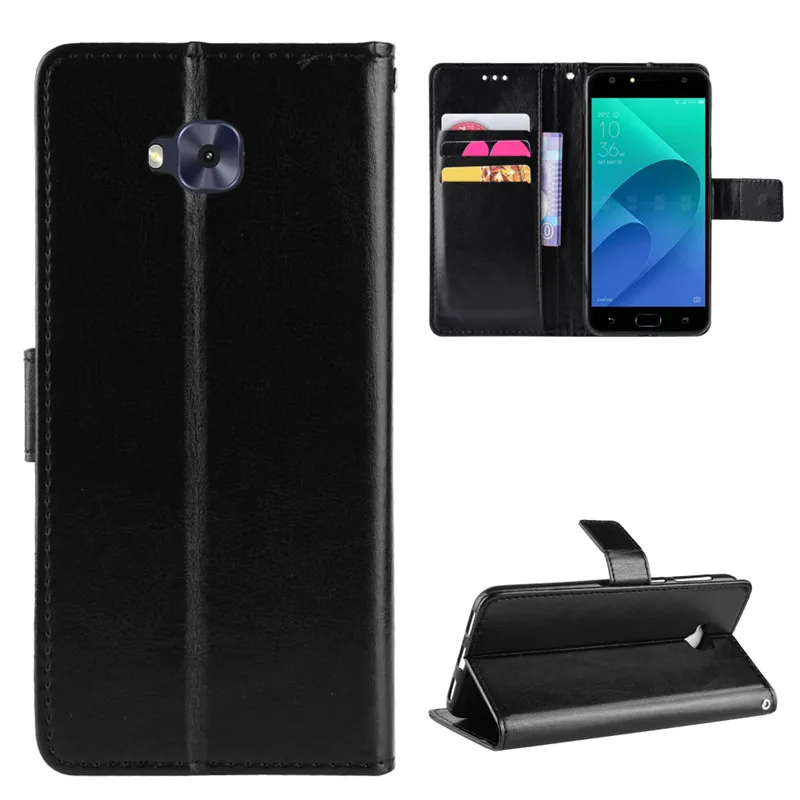 Чехол для Asus Zenfone 4 Selfie ZD553KL чехол-бумажник из искусственной кожи чехол телефона ZD