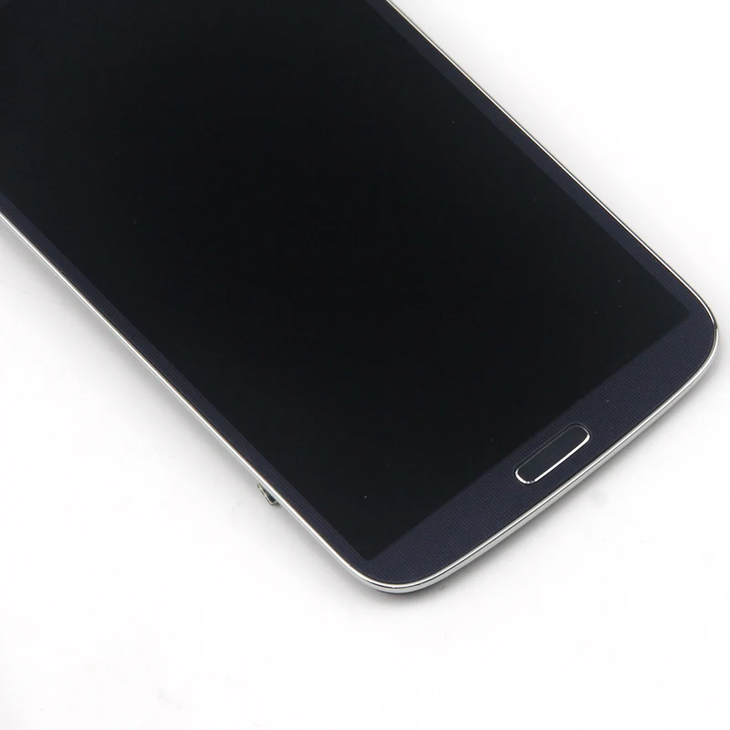 Супер AMOLED для SAMSUNG Galaxy Mega 6 3 i9200 i9205 сенсорный экран дигитайзер Рамка в сборе ЖК