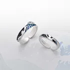 Кольцо Thaya из серебра s925 пробы с голубой каплей и 3D волной для женщин, элегантные ирландские ювелирные украшения, подарок для влюбленных