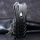 Чехол для Apple IPhone 12 Pro Max, 11 Pro, 13 PRO, X, XS MAX, XR, 7, 8 Plus, 12 Mini, se, Алюминиевый металлический, противоударный