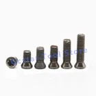 50 шт. Серебристые винты M2.0 M2.2 M2.5 M3.0 M4.0 M5 Trox, винты для фиксации токарного станка, фрезерные или расточные вставки, режущие держатели машина для резки с ЧПУ