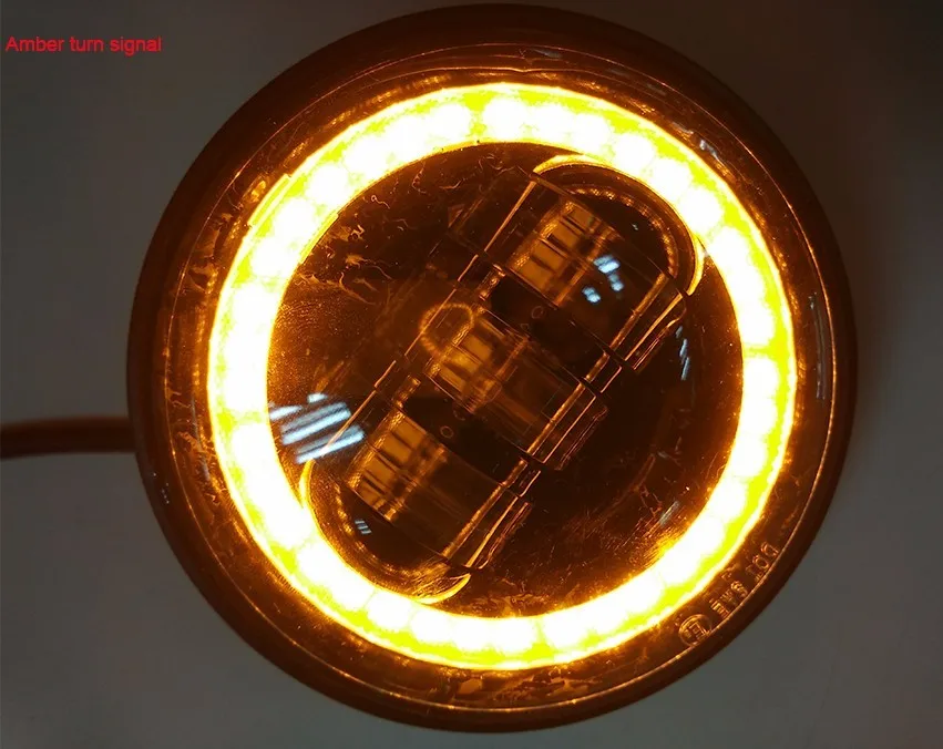 Светодиодные вспомогательные Противотуманные фары 4 5 дюйма 30 Вт с белыми DRL