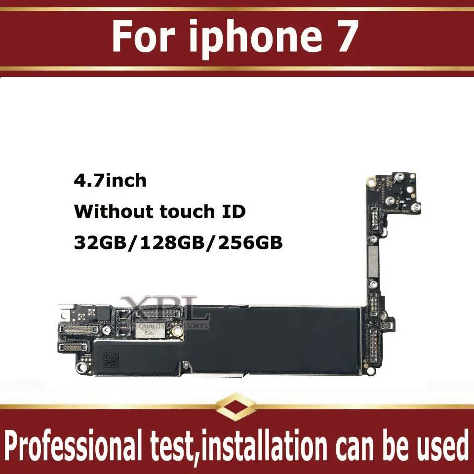 Оригинальная разблокированная материнская плата для iphone 7 с Touch ID/без ID
