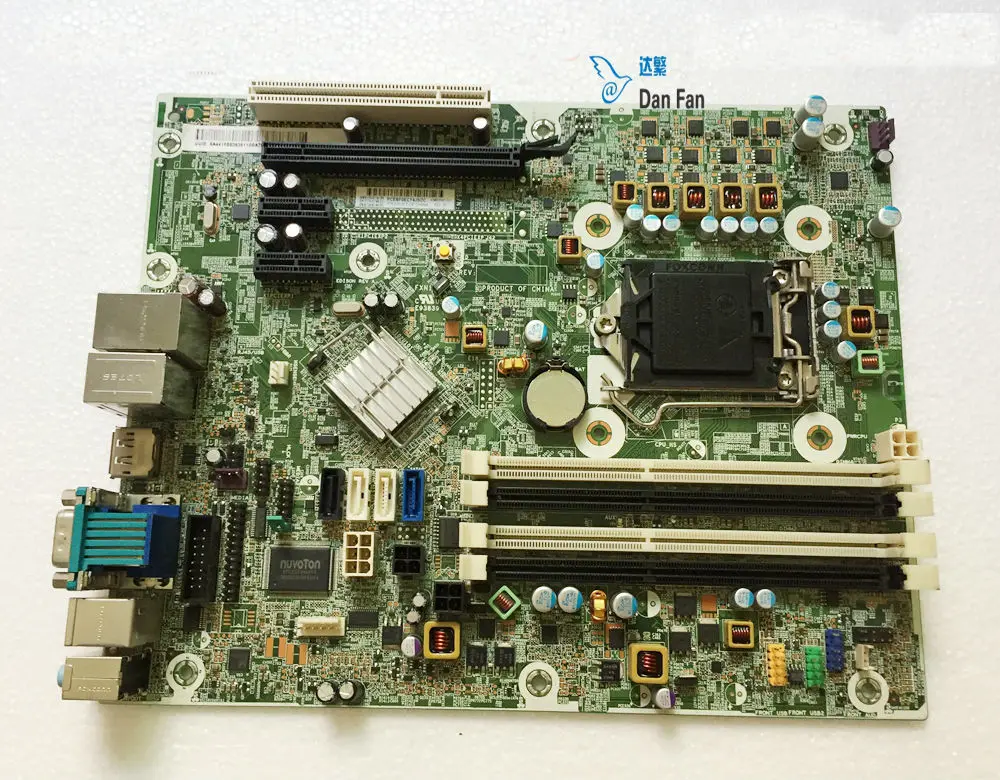 656961 001 для HP Compaq 6300 6380 материнская плата настольного компьютера 657239 501 Q75 LGA1155 100%