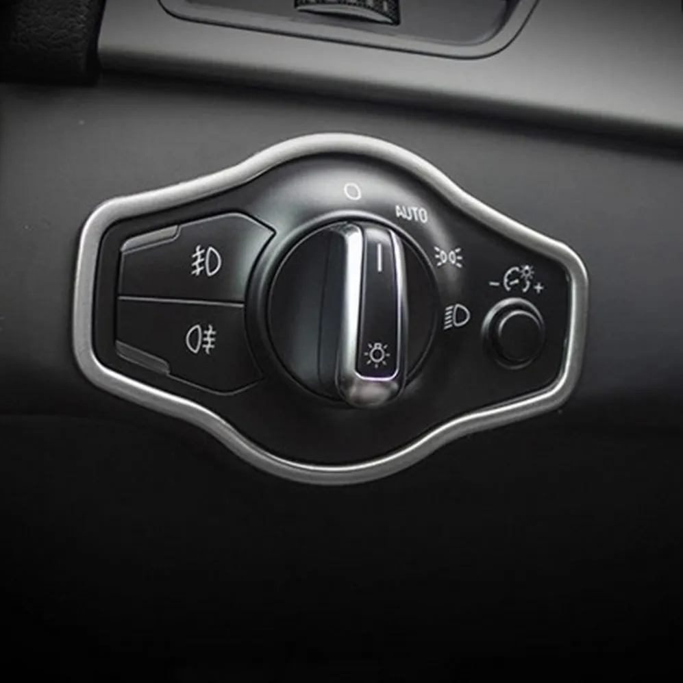 Панель переключателя фар автомобиля декоративная рамка обшивка накладка из